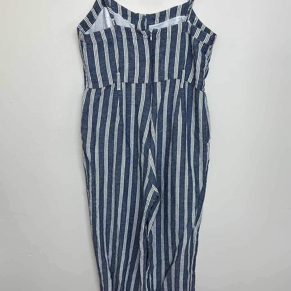 Rails Harper Normandy Stripe Jumpsuit Large - image 4
